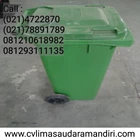 Tempat Sampah Bahan HDPE Plastik  Kualitas Premium 1