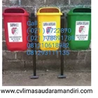Tempat Sampah Bahan HDPE Plastik  Kualitas Premium 10