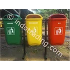 Tempat Sampah Bahan Fiberglass & HDPE Plastik Kualitas Premium 2