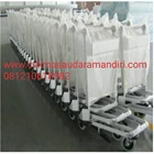 Trolley Bandara Bahan Alumunium & Stainless Steel Kualitas Premium 4