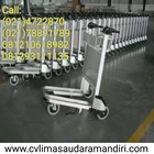 Trolley Bandara Bahan Alumunium & Stainless Steel Kualitas Premium 1