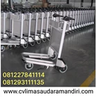 Trolley Alumunium & Stainless Steel for Airport Quality Premium 1