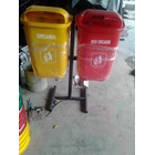 Tong Sampah Bahan Fiberglass & HDPE Plastik Kapasitas 50 Liter Kualitas Premium 7