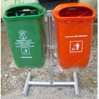 Tong Sampah Bahan Fiberglass & HDPE Plastik Kapasitas 50 Liter Kualitas Premium 10