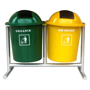 Tempat Sampah Fiberglass Praktis dan Tahan Lama untuk Kebersihan